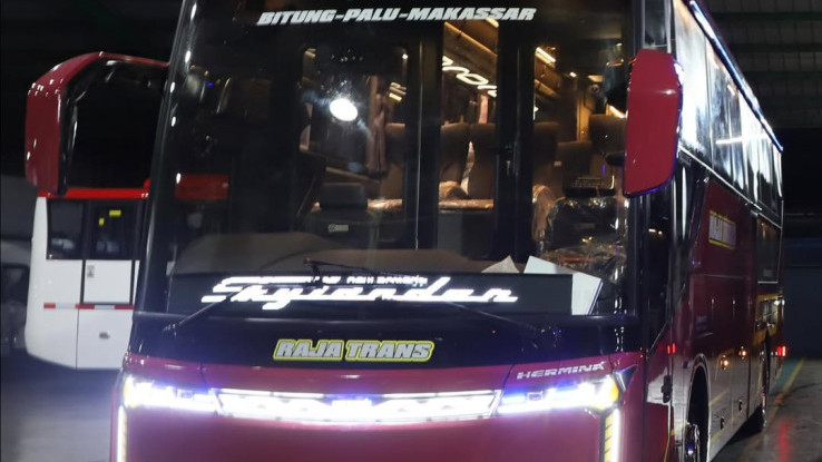 Pakai Bodi Skylander R25 Fusion, PO Raja Trans Tawarkan Kabin Nyaman