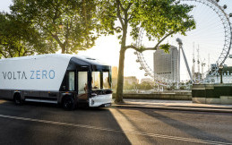Truk Listrik Volta Zero Uji Coba di Jalan Kota London