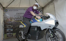 Menteri Perhubungan Dukung Penuh Motor Listrik BL-SEV01 Buatan Mahasiswa