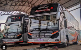 PO Miyor Rilis Dua Bus AKAP Bernama Johnnie Walker dan Cauldron City