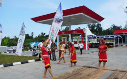 Pertamina Resmikan 4 SPBU Kompak di Kepulauan Mentawai