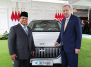 Presiden Prabowo Diberikan Mobil Listrik Togg T10X oleh Presiden Erdogan