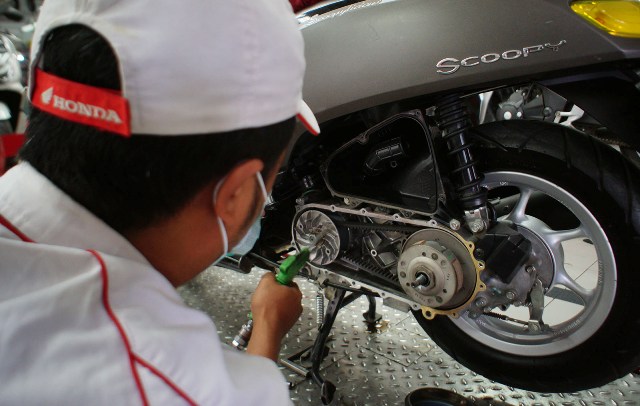 Mudik Lebaran Pakai Motor Matik, Kasih Perhatian Lebih Bagi CVT