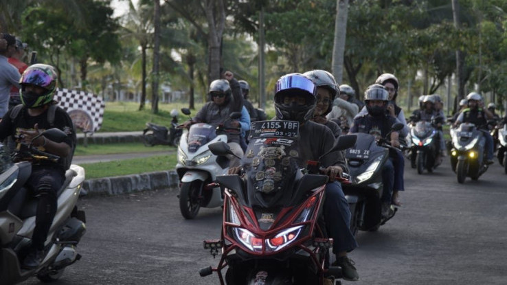 Ini Kata Klub HPCI Jawa Barat di Kemeriahan Gathering PCX Community Bareng Pembalap MotoGP