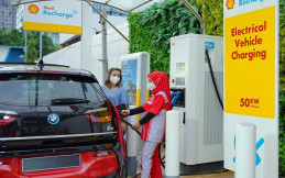 Pengguna Mobil Listrik Meningkat, Shell Hadirkan Tempat Pengecasan di Jakarta Utara