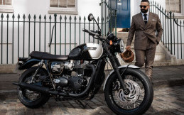 Triumph Bonneville T120 Black Distinguished Gentleman's Ride Limited Edition Hanya 250 Unit