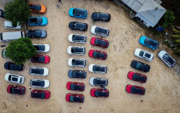 Komunitas MG EV Tuntaskan Touring 1.500 Km Pakai 51 Mobil Listrik