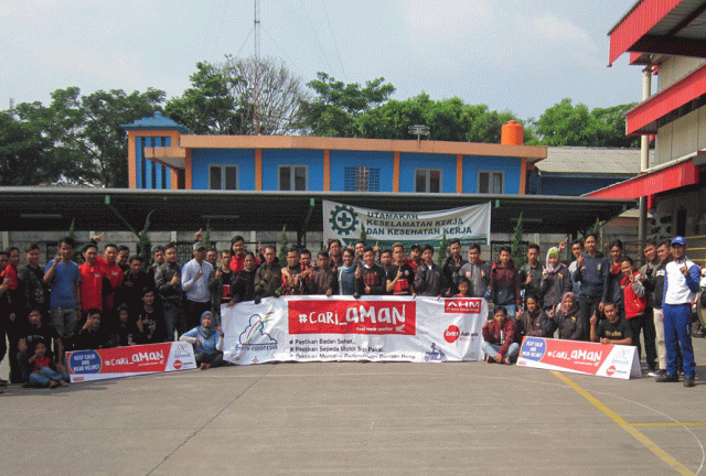 75 Bikers Ikut Latihan Safety Riding