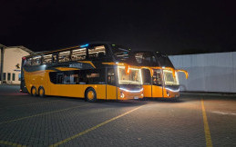 Dua Bus Double Decker Terbaru PO 27Trans, Gunakan Bodi Jetbus 5 SDD