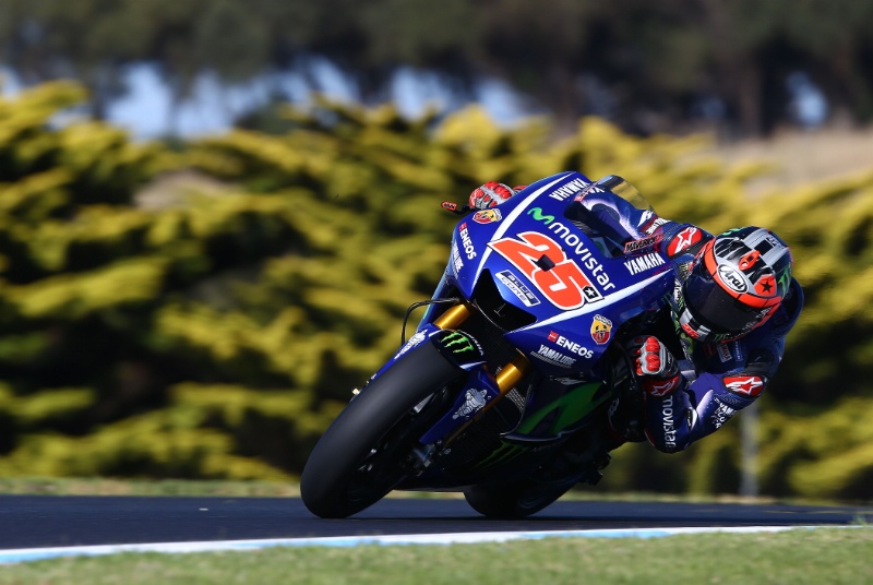 Gagal Saingi Marquez pada Tes MotoGP Hari Pertama di Phillip Island, Begini Komentar Vinales