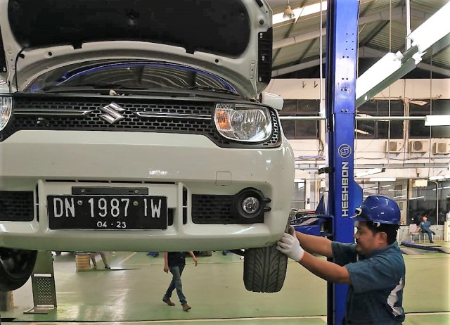 Suzuki Menggelar Free Service Check Up Campaign untuk Pelanggan di Palu