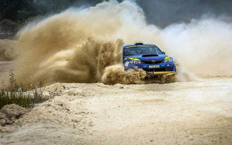 Rizal Sungkar Juara Kejurnas Sprint Rally 2018 Seri 2