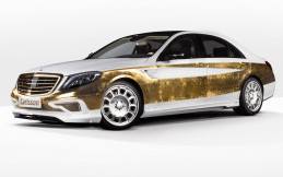 Mercedes-Benz S-Class ini Lebih Mewah Berlumur Emas
