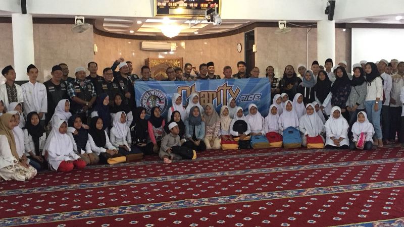 Royal Riders Indonesia Gelar Baksos di Masjid Al-Itihad Tebet
