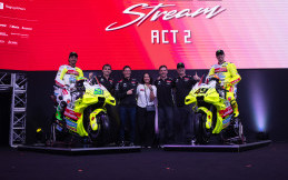 Pertamina Enduro VR46 Racing Team Luncurkan Livery Baru untuk MotoGP 2025 di Jakarta