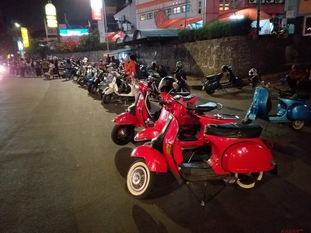 Ratusan Bikers Hadiri Anniversary Perdana Vescome