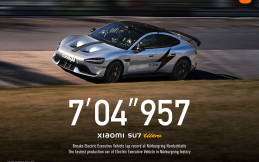 Jadikan Pusat Riset, Xiaomi SU7 Ultra Pecahkan Mobil Listrik Tercepat di Sirkuit Nurburgring