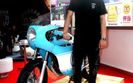 Motor Nomor 69 Milik Gibran Putra Jokowi Mejeng di IIMS 2018