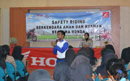 Tiga Bulan Berturut-turut  Wahana Honda Gelar Beragam Kampanye Safety Riding
