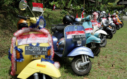 Digelar Sederhana dengan Protokol Covid-19, Ini Keseruan Ultah Skuteris Kutu Community ke-6