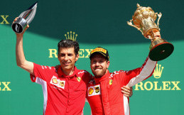 Klasemen F1 2018: Raih Kemenangan ke-6, Vettel Kokoh di Puncak Klasemen