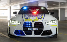 Polisi Australia Gunakan BMW M3 Sebagai Mobil Patroli