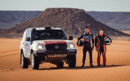 Julian Johan Berhasil Pertahankan Posisi Sementara SS2 Dakar 2026