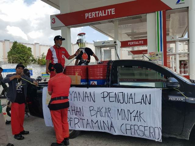 10 SPBU Pertamina di Palu, Donggala, dan Sigi Sudah Beroperasi