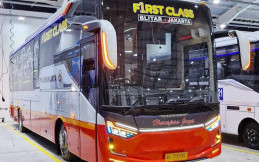 Pakai Bodi Suites Combi, Bus Baru PO Harapan Jaya Layani Rute AKAP