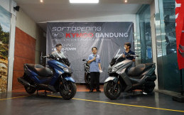 Merambah Penjualan Nasional, Kymco Buka Diler di Bandung