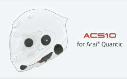 Sena ACS10 Didesain untuk 3 Helm Arai Ini