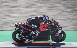 Aprilia Uji Coba Perangkat Baru di Tes MotoGP Catalunya 