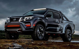 Gagahnya Tampilan Nissan Navara Dark Sky Concept