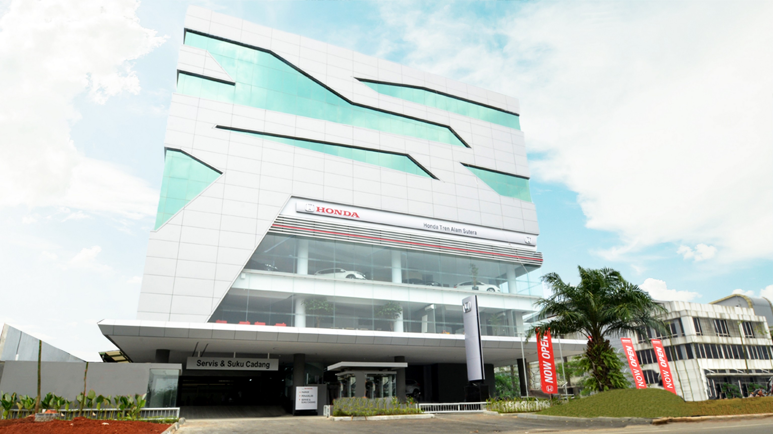Honda Resmikan Dealer Artistik di Alam Sutera