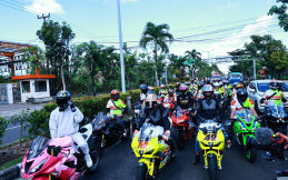 Marco Bezzecchi, Fabio Di Giannantonio dan VR46 Racing Team,  Ajak Warga Bali Indonesia Motoran Bareng