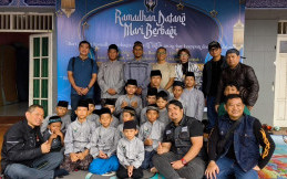 Ramadhan Penuh Berkah, QJ Riders Indonesia Santuni Panti Yatim di Depok