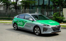 Order Grab di Singapura, Bisa Nyobain Naik Mobil Listrik Lohh!