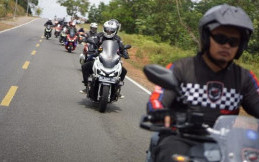 Komunitas Honda ADV Batam Jelajahi Lokasi Keren di Tanah Air
