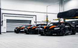 3 Unit Bugatti Chiron Super Sport 300+ Mendarat di London