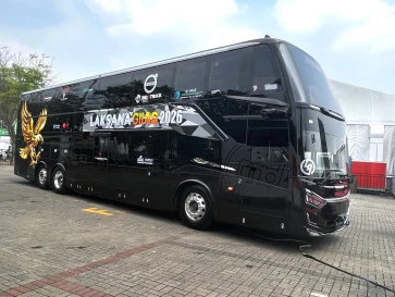 Karoseri Laksana Pamer Bus Sleeper Pesanan PO Garuda Mas di GIIAS 2026, Begini Kemewahannya
