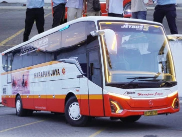 PO Harapan Jaya Luncurkan 3 Unit Jetbus 5 MHD Single Glass, Andalkan Sasis Mercedes-Benz