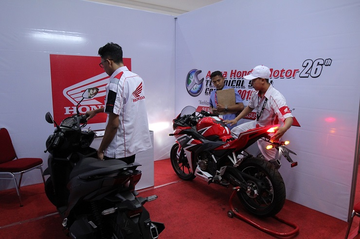 Kompetisi untuk Menguji Keterampilan Teknisi dan Service Advisor AHASS