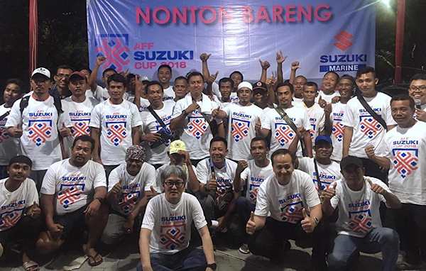 Suzuki Marine Gelar Nobar Sepakbola Sekaligus Edukasi Produk