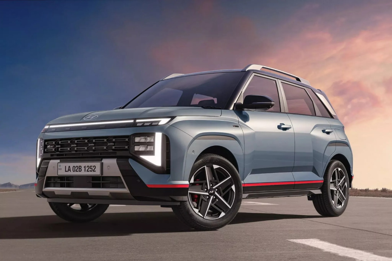 Hyundai Venue N Line, Eksterior Lebih Agresif