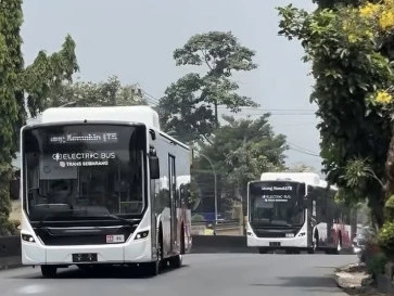 Armada Baru Trans Semarang, 27 Bus Listrik VKTR Mulai Beroperasi