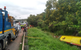 Bus Alami Kecelakaan Maut di Tol Cipularang, 7 Orang Meninggal