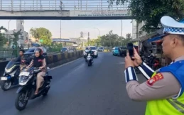 Operasi Serentak Jabodetabek, Ratusan Pelanggaran Lalu Lintas Terekam ETLE Handheld