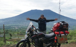Faisal Yusri, Putra Aceh Penuhi Hasratnya Motoran Keliling Indonesia