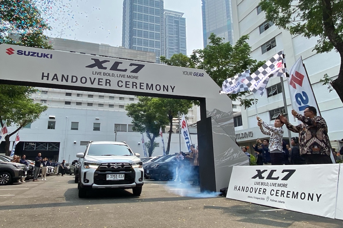 26 Konsumen Perdana Jemput Suzuki XL7 di Pullman Hotel Jakarta