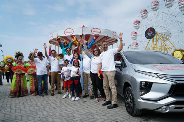 Xpander Tons of Real Happiness Cetak Rekor Pengunjung di Kota Makassar